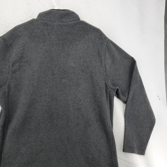 OLD NAVY Sweatshirt Men's Long Sleeve 1/4 Zip Pullover High Neck Gray XL - Picture 11 of 12